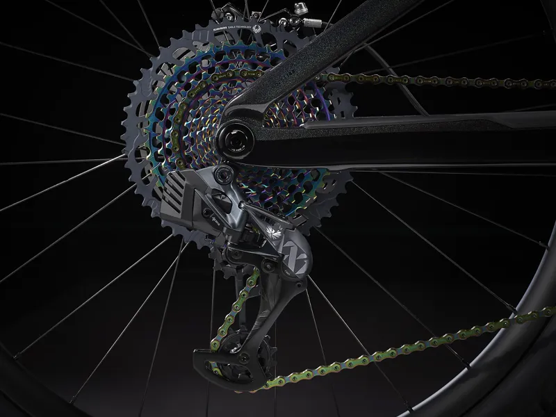 2022 Trek Rail 9.9 XX1 AXS Electric Mountain Bike Dark Prismatic-9